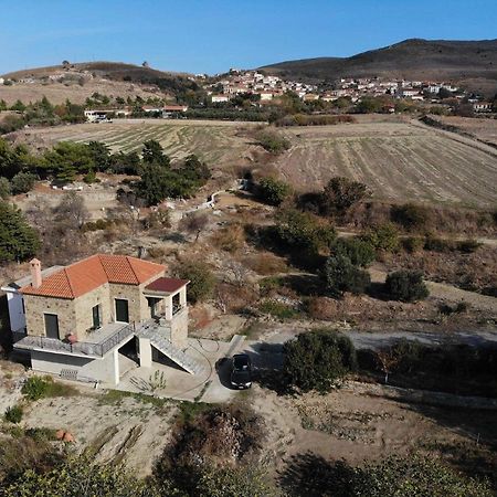 Stone House Of Panos Villa Kornos Eksteriør bilde
