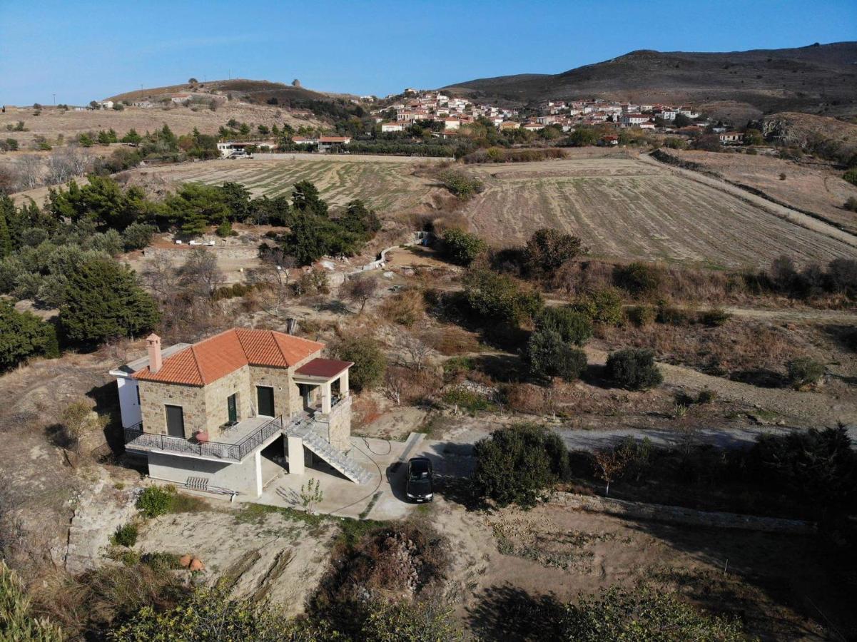Stone House Of Panos Villa Kornos Eksteriør bilde
