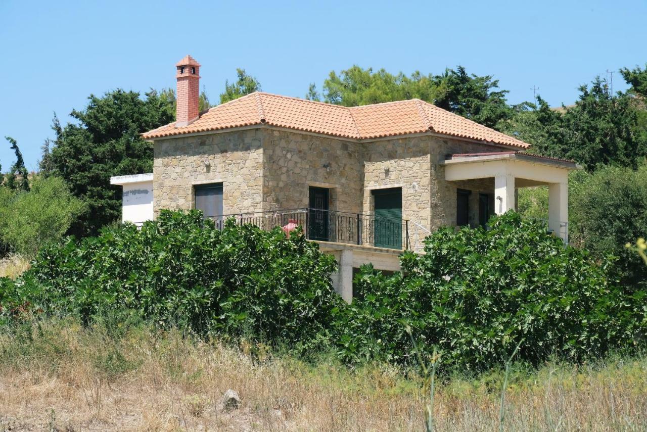 Stone House Of Panos Villa Kornos Eksteriør bilde